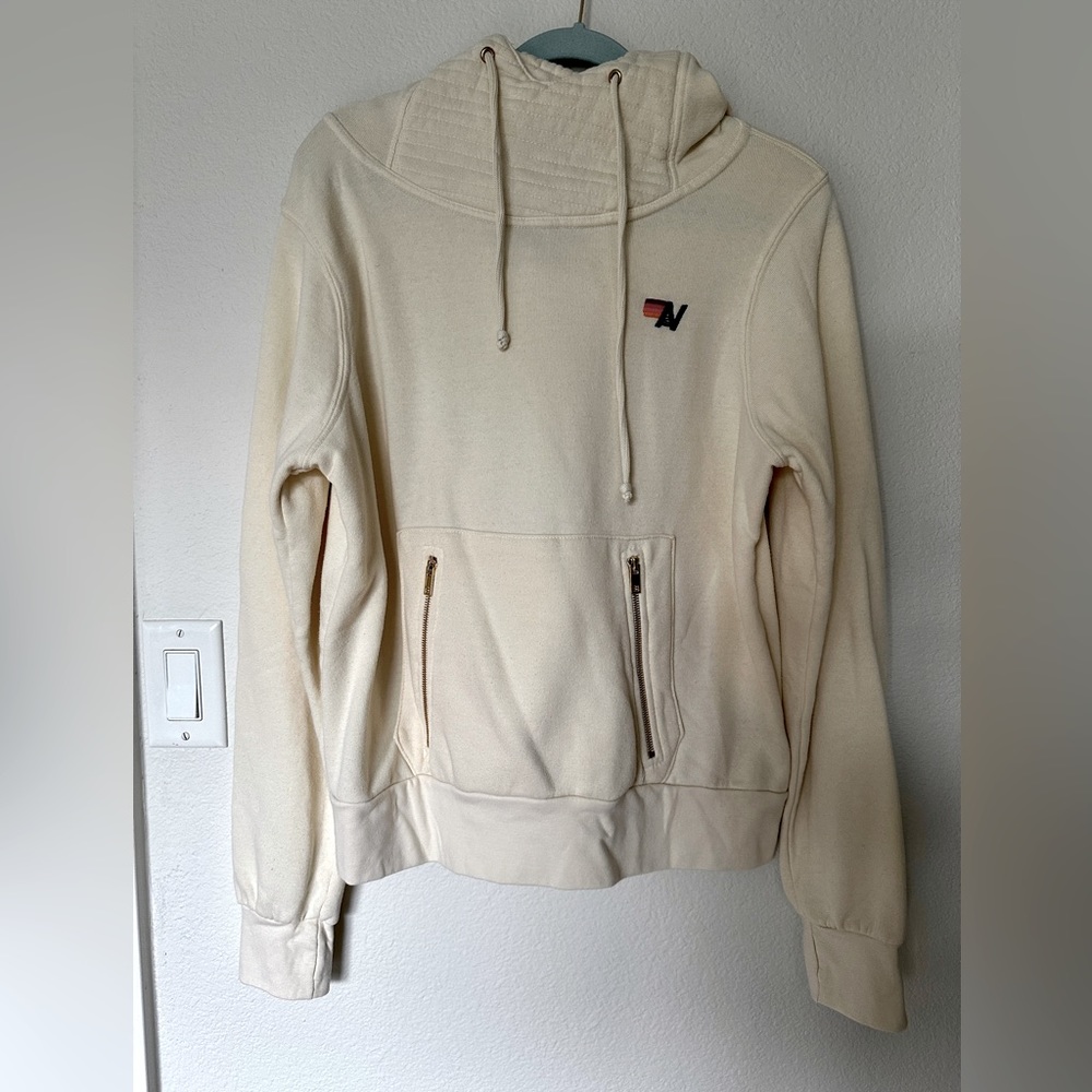 Aviator Nation Ninja Hoodie - Vintage White